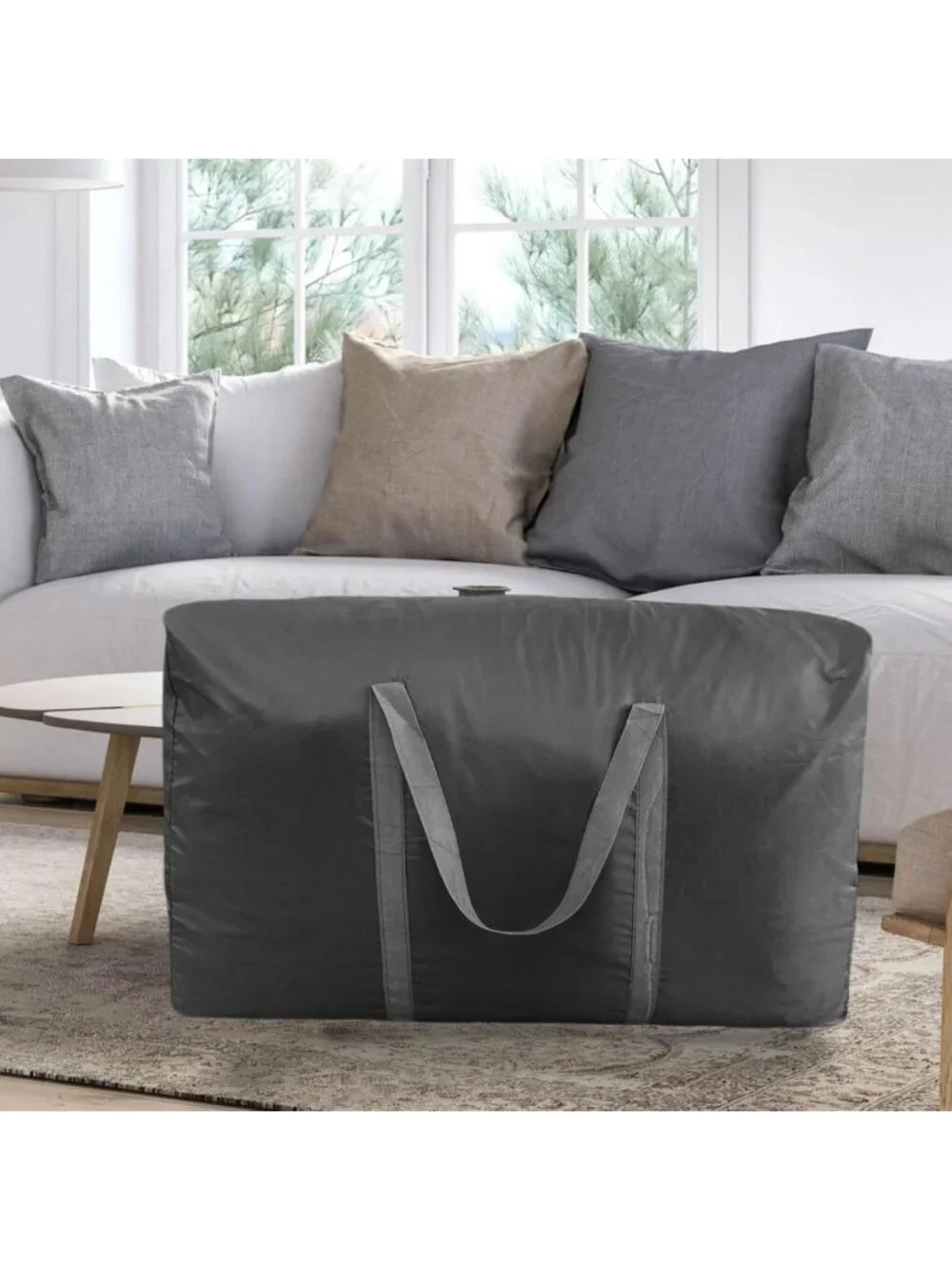 Extra Large 100L Storage Bags with Strong Zippers & Handles - 4 Pack for Moving